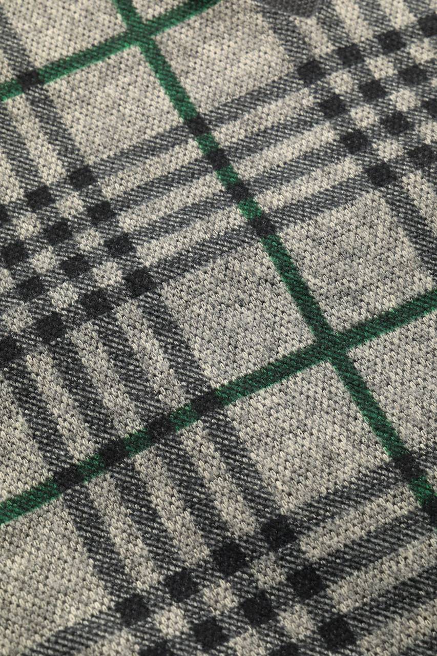 Carou VINTAGE LOVE Strickkleid Mit Karo-Muster