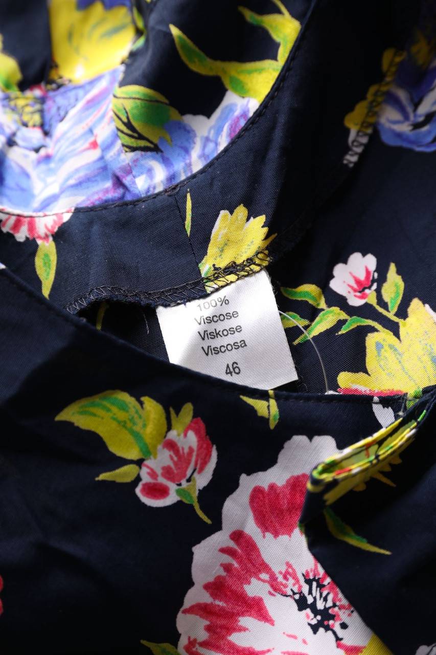 Carou VINTAGE Maxi-Kleid Mit Rückenausschnitt