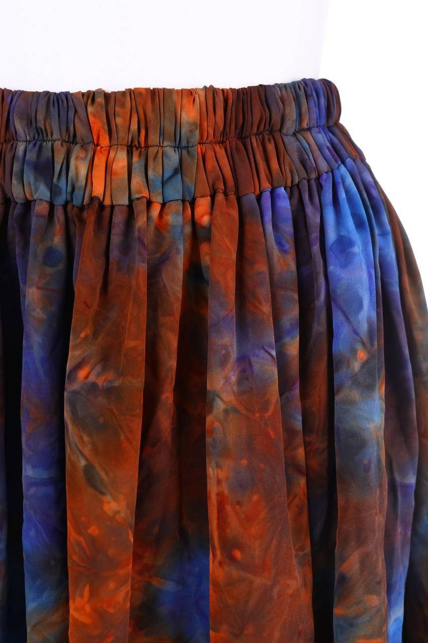 Carou VINTAGE Maxi-Rock Mit Print