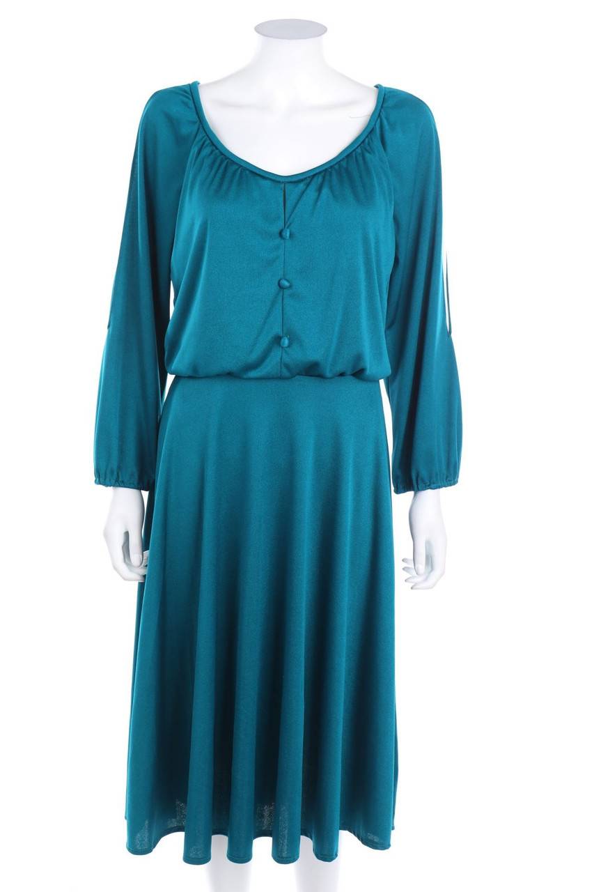 Carou VINTAGE Midi-Abendkleid Mit Cut-outs