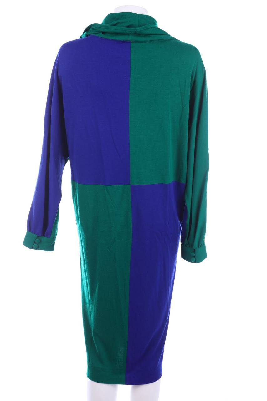 Carou VINTAGE Midikleid Aus Jersey Mit Rollkragen