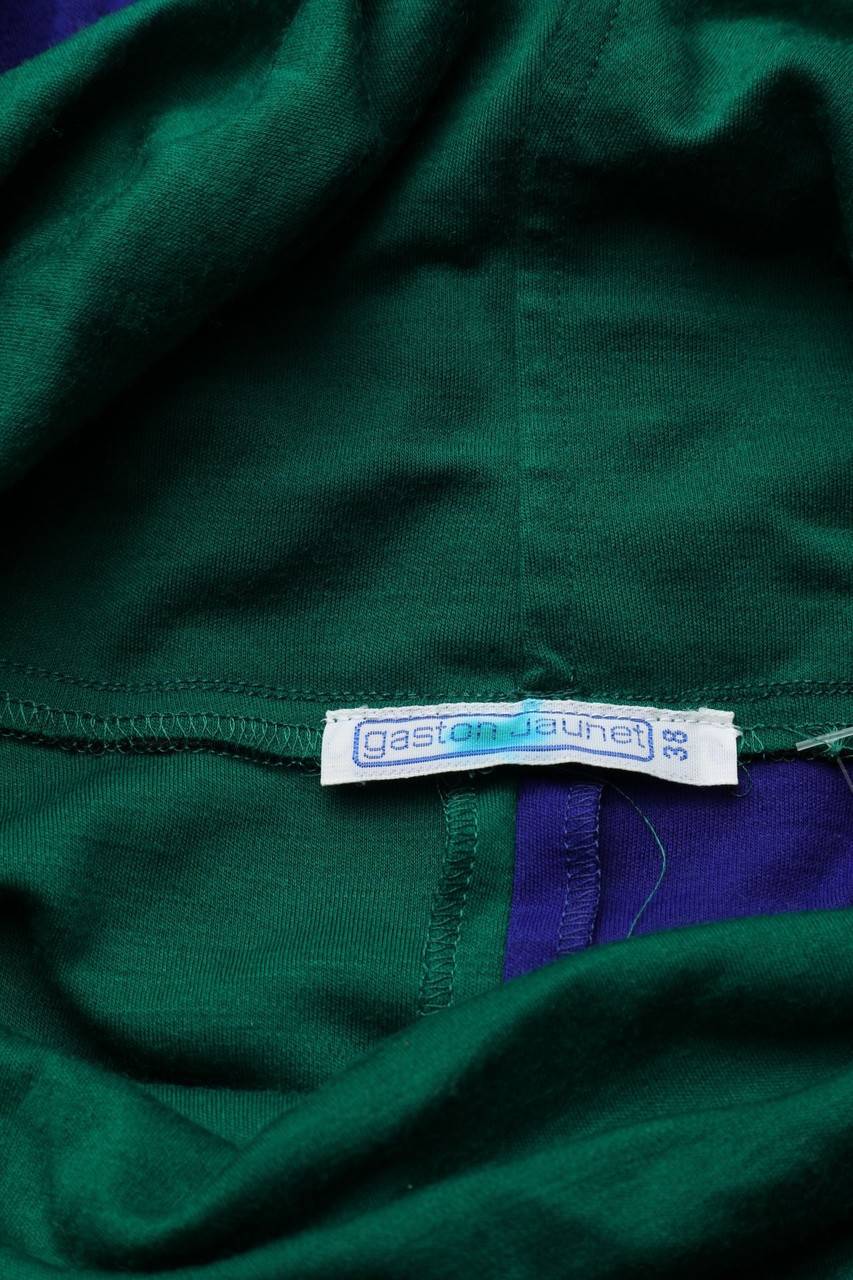 Carou VINTAGE Midikleid Aus Jersey Mit Rollkragen