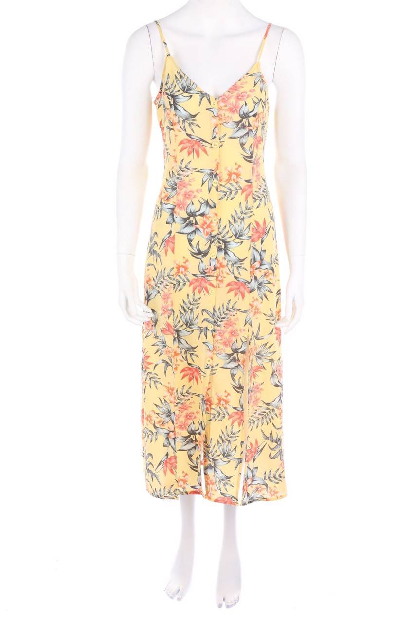 Carou VINTAGE Midikleid mit Blumen-Print