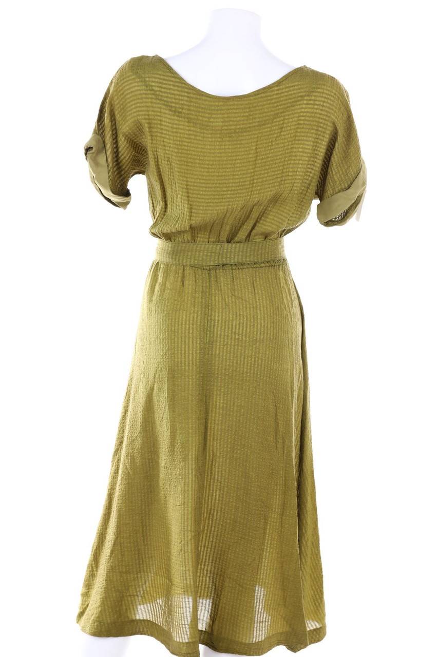 Carou VINTAGE Midikleid Mit Gummizug