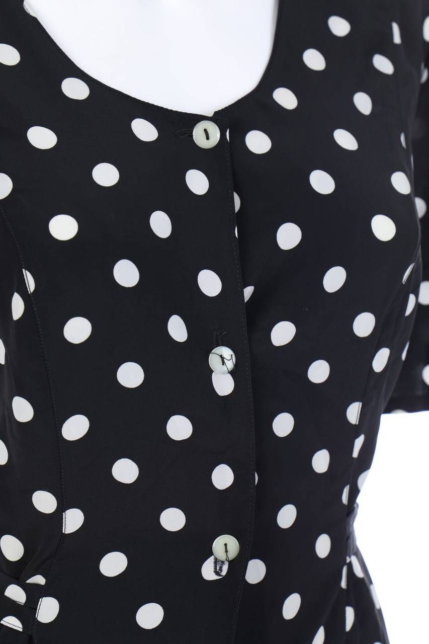 Carou VINTAGE Midikleid Mit Punkten