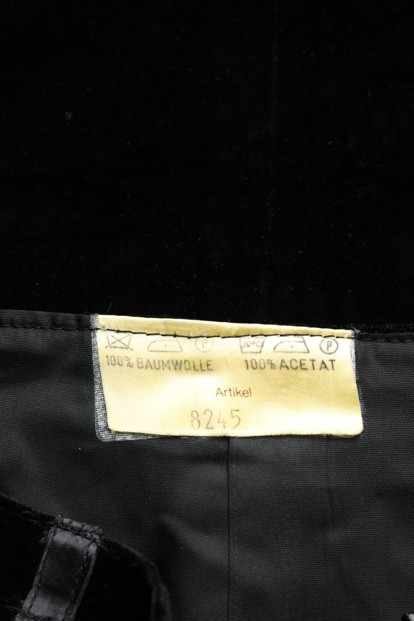 Carou VINTAGE Midirock Aus Samt
