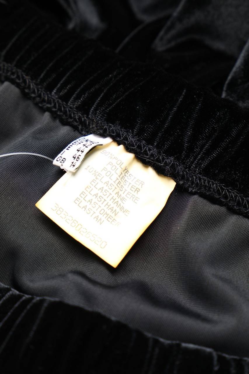 Carou VINTAGE Midirock Aus Samt Mit Schlitz