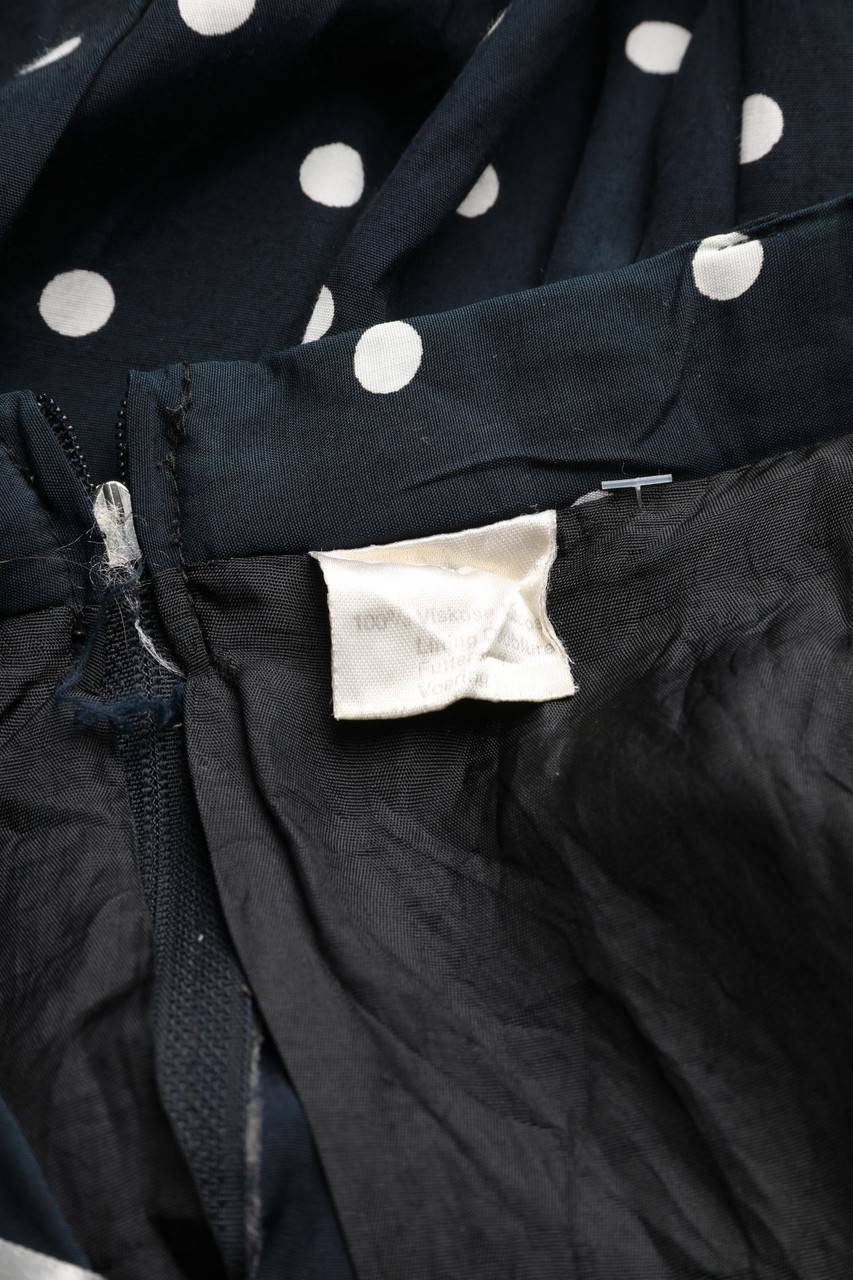 Carou VINTAGE Midirock Aus Viskose Mit Punkten