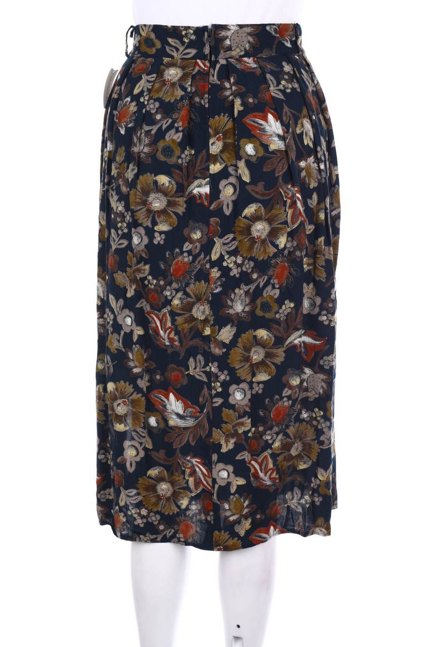 Carou VINTAGE Midirock Mit Blumen-Print