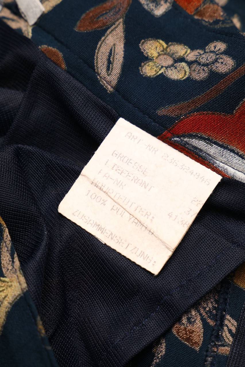 Carou VINTAGE Midirock Mit Blumen-Print