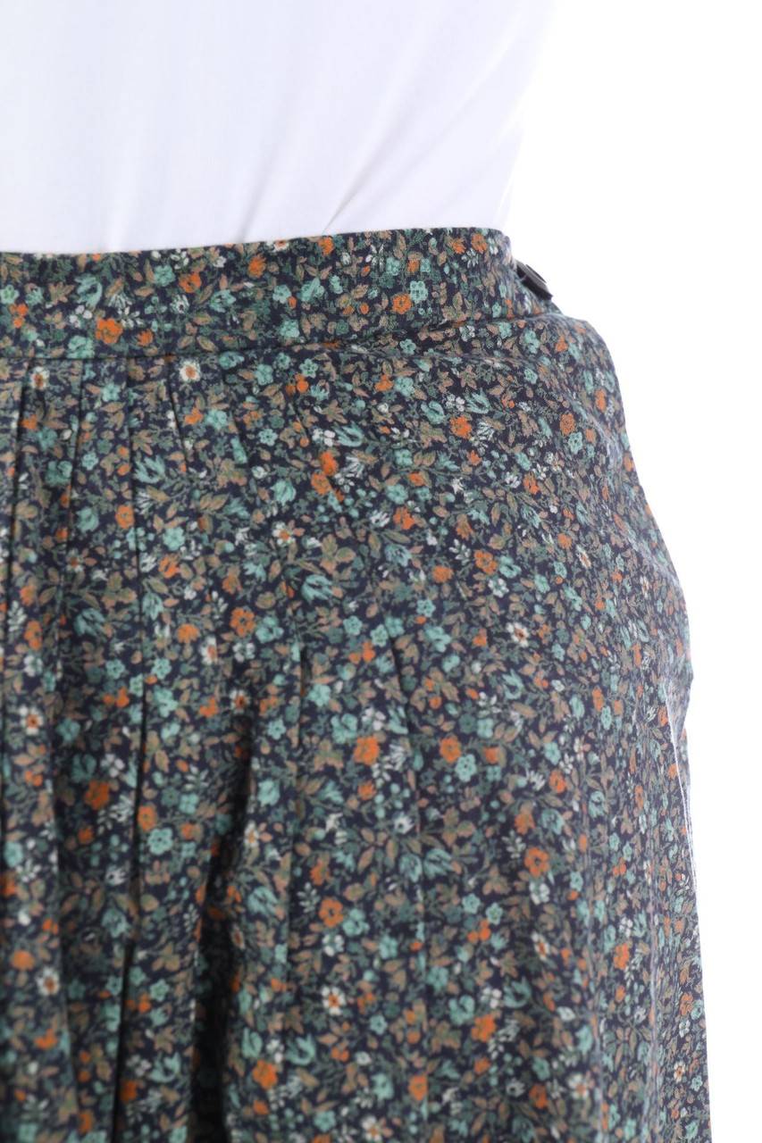 Carou VINTAGE Midirock Mit Blumen-Print