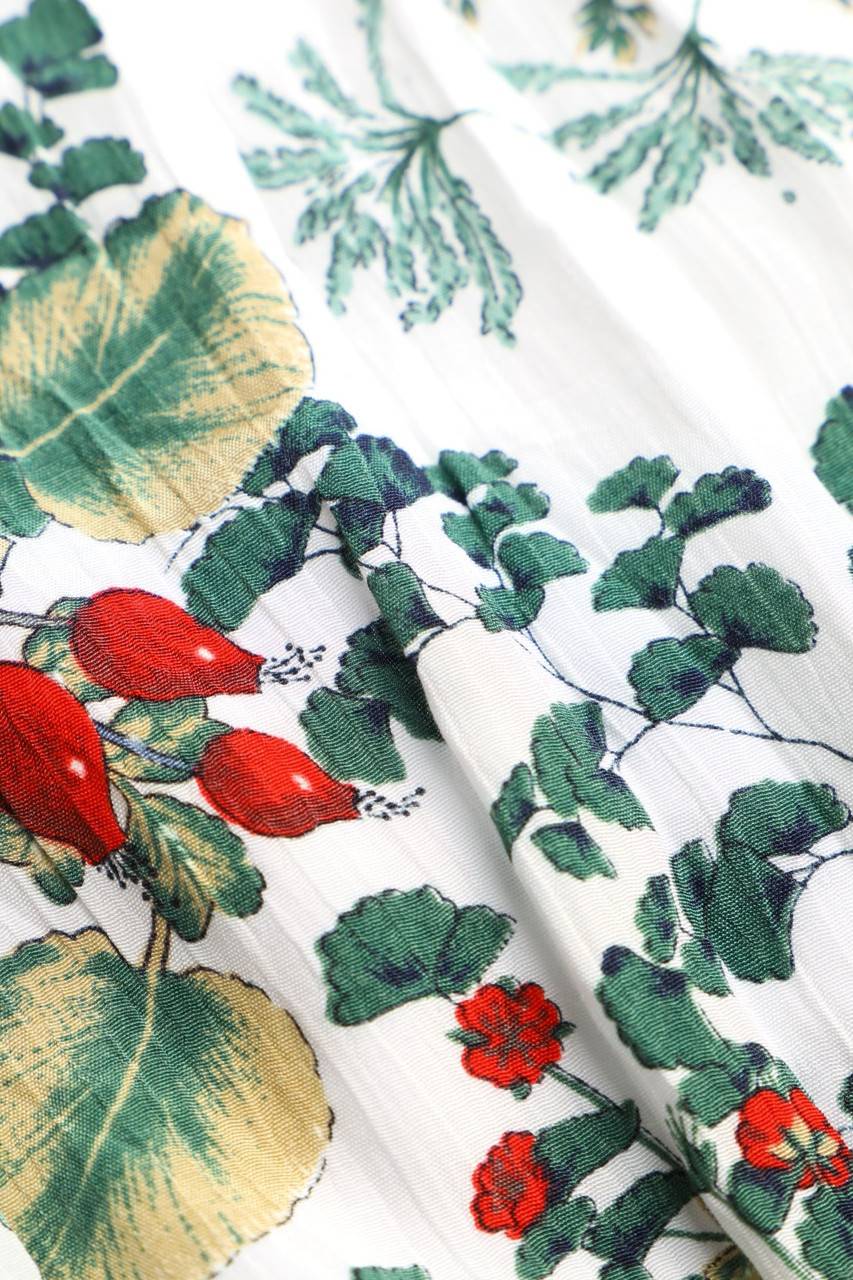 Carou VINTAGE Midirock Mit Floralem Muster