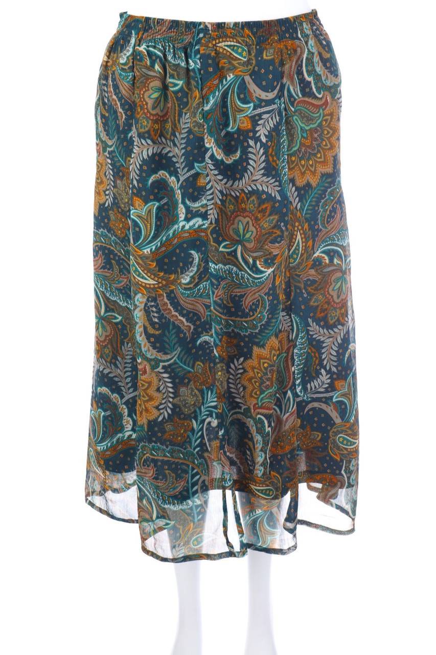 Carou VINTAGE Midirock mit Paisley-Print