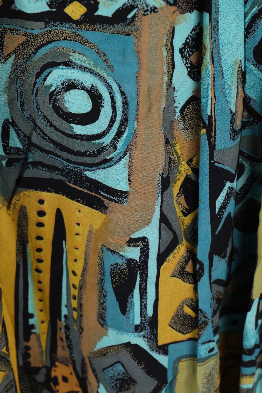 Carou VINTAGE Midirock Mit Print