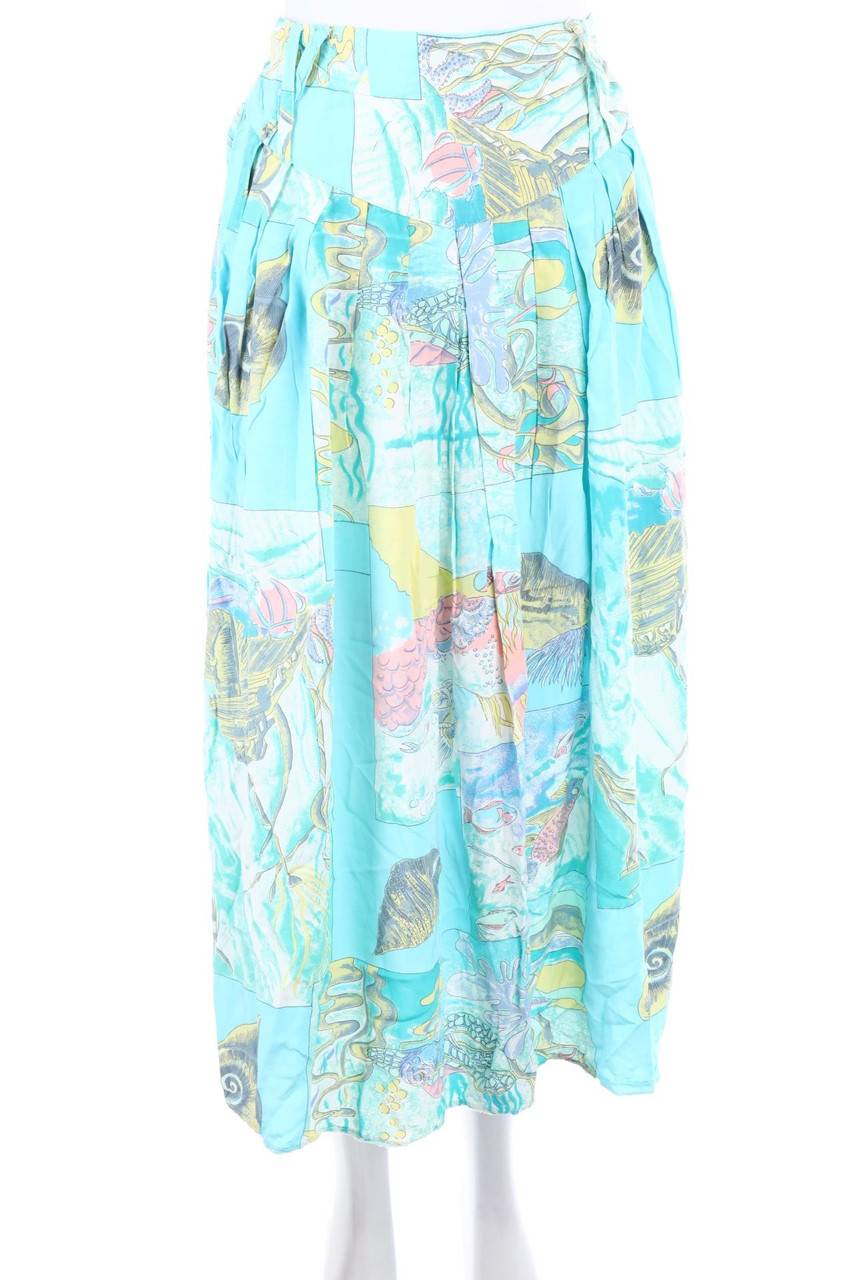 Carou VINTAGE Midirock Mit Print