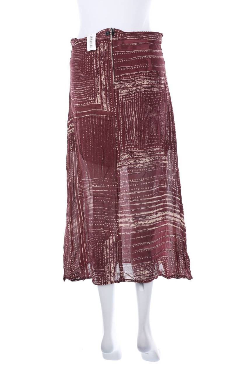 Carou VINTAGE Midirock Mit Print