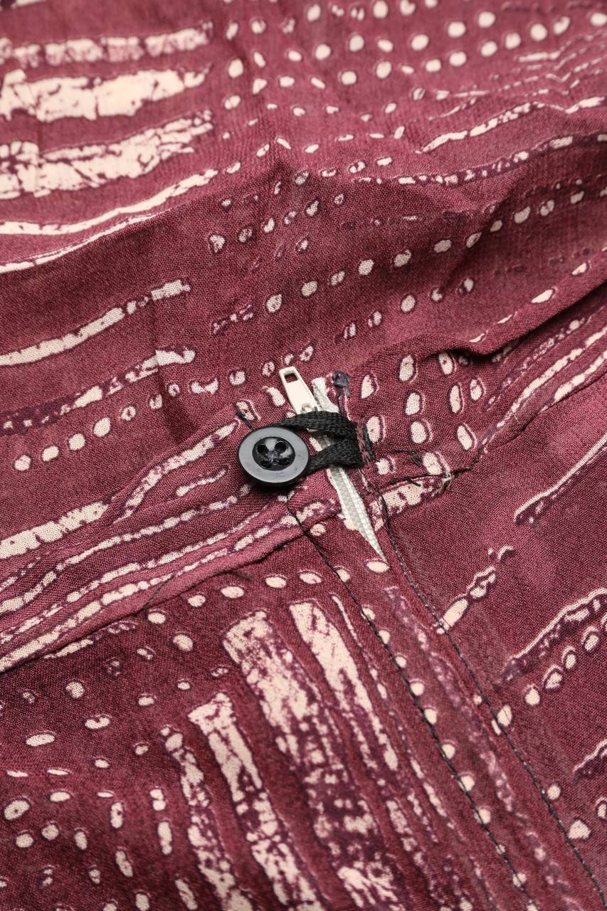 Carou VINTAGE Midirock Mit Print