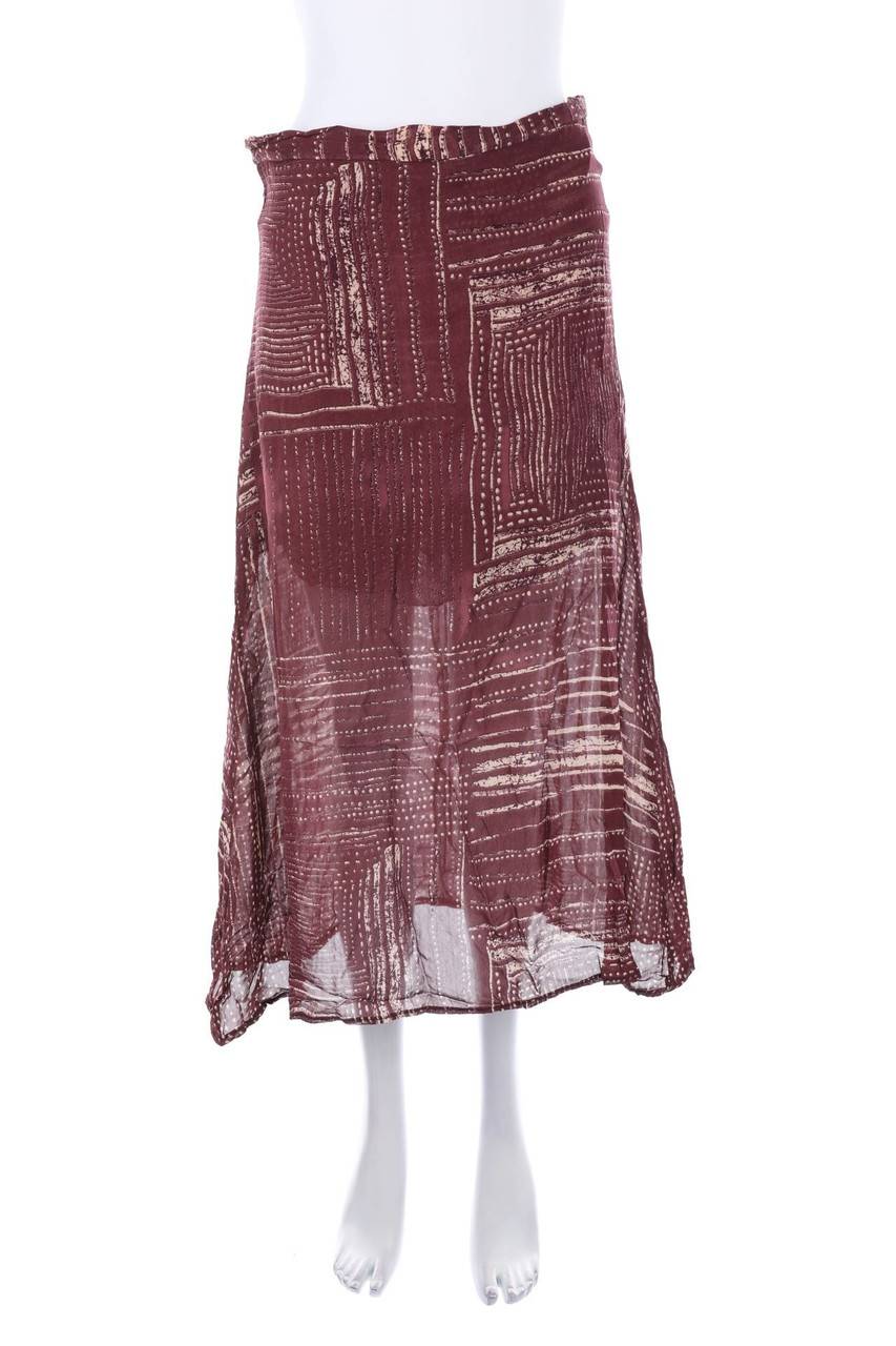 Carou VINTAGE Midirock mit Print