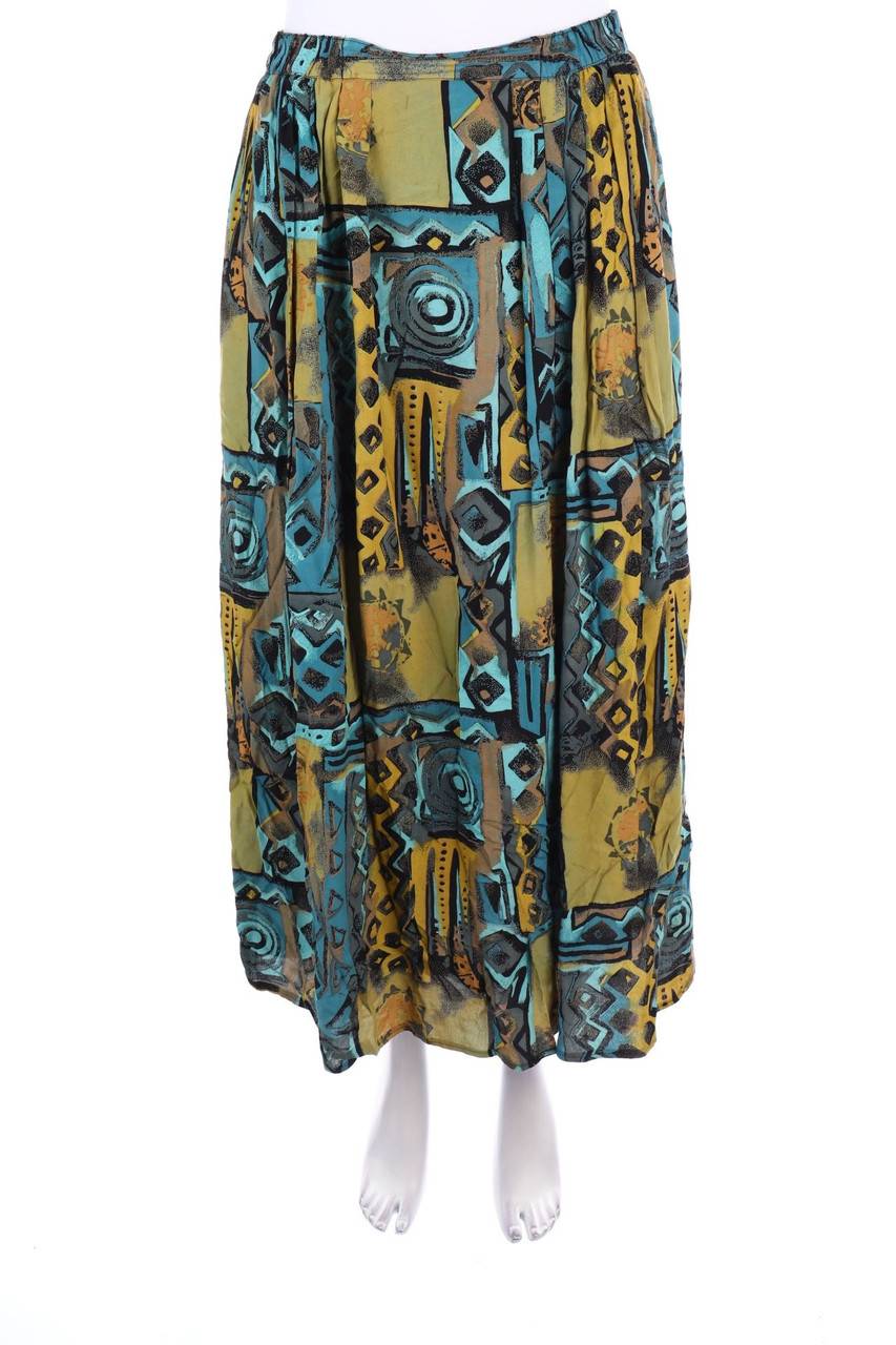 Carou VINTAGE Midirock Mit Print