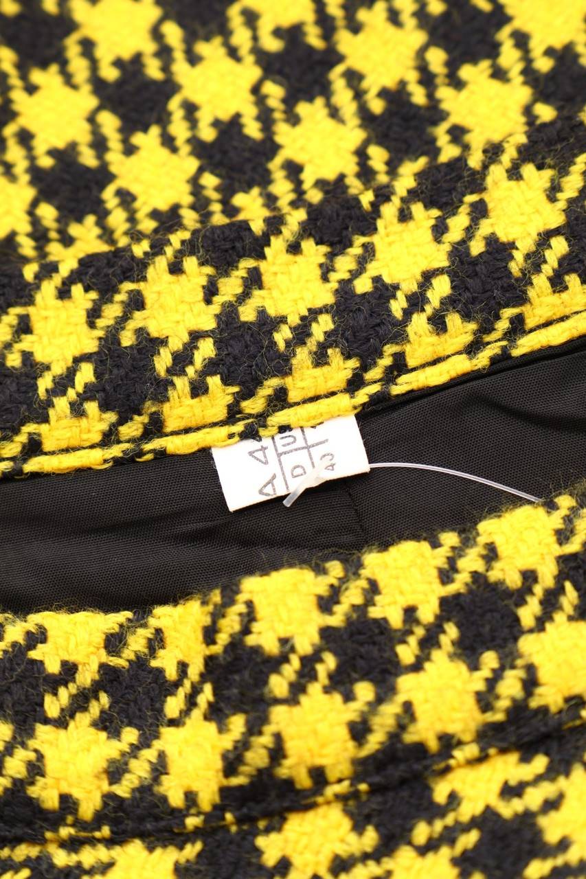 Carou VINTAGE Minirock Mit Karo-Muster