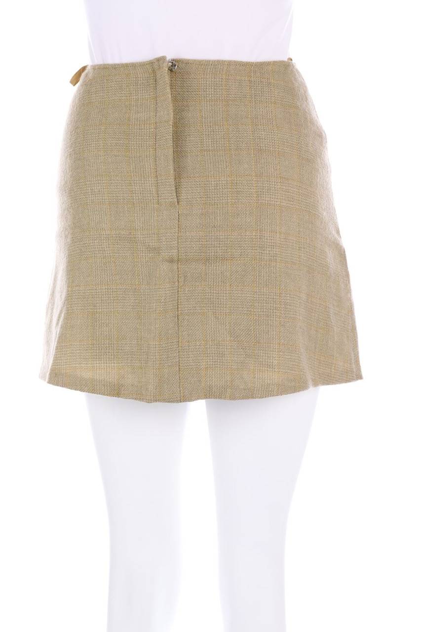 Carou VINTAGE Minirock Mit Karo-Muster