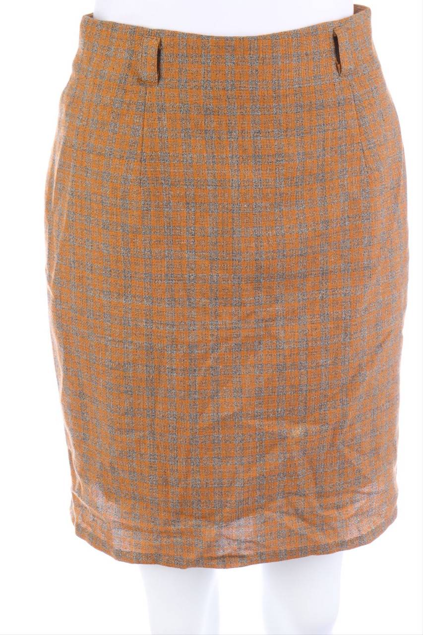 Carou VINTAGE Minirock mit Karo-Muster