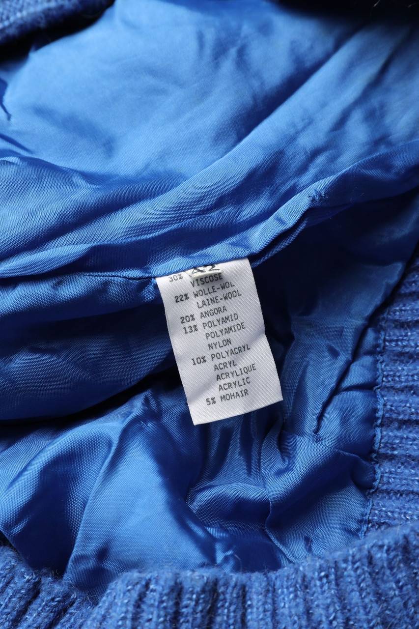 Carou VINTAGE Muster-Cardigan Mit Angora