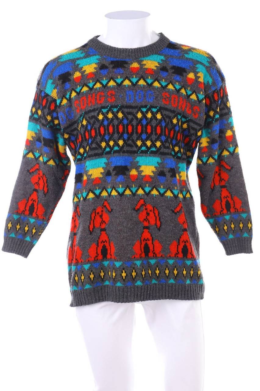 Carou VINTAGE Muster-Pullover