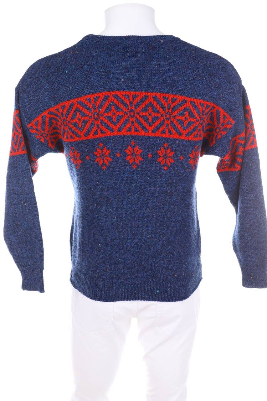 Carou VINTAGE Norweger-Pullover Mit Wolle