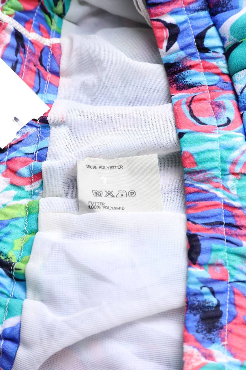 Carou VINTAGE Plissé-Rock Mit Print