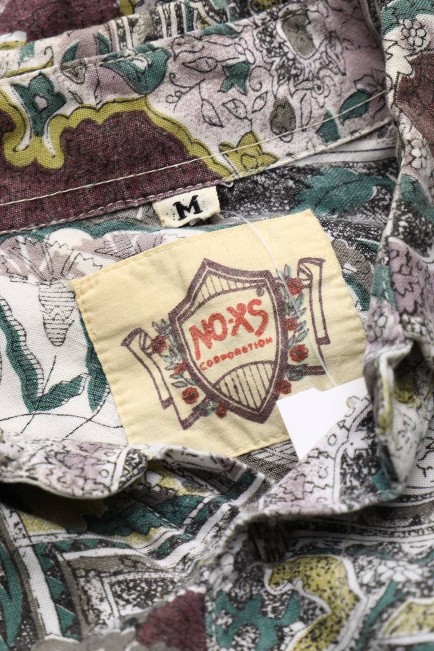 Carou VINTAGE Print-Hemd Aus Viskose