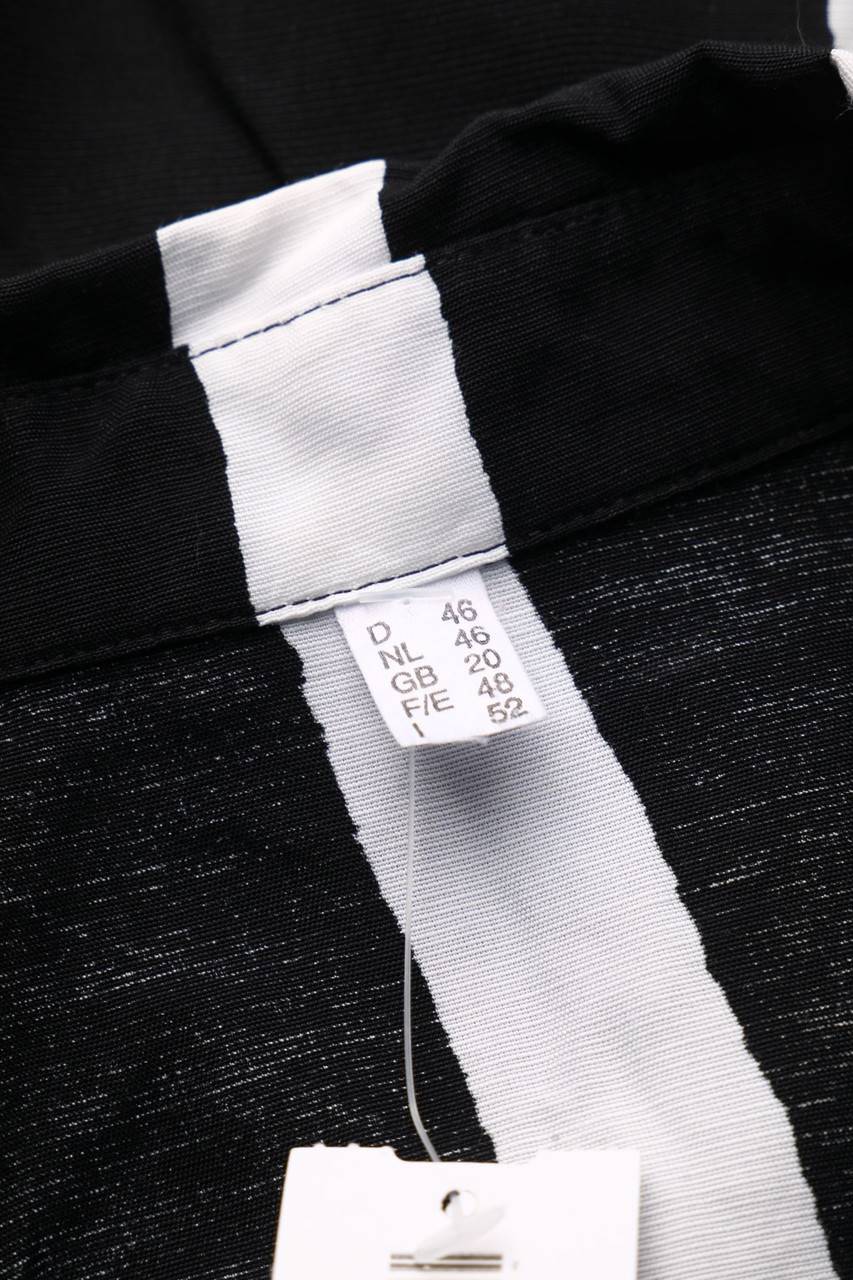 Carou VINTAGE Print-Hemd-Bluse Mit Kurzem Ärmel