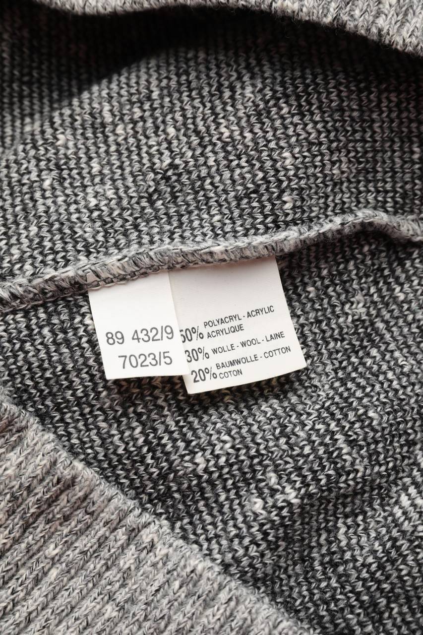 Carou VINTAGE Pullover Aus Woll-Mix Mit Muster
