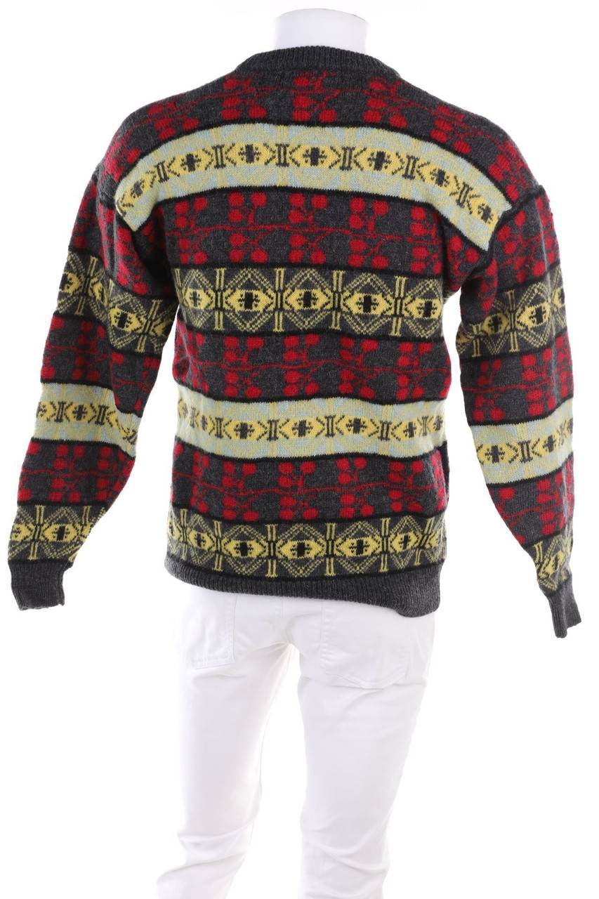 Carou VINTAGE Pullover Aus Wolle Mit Muster