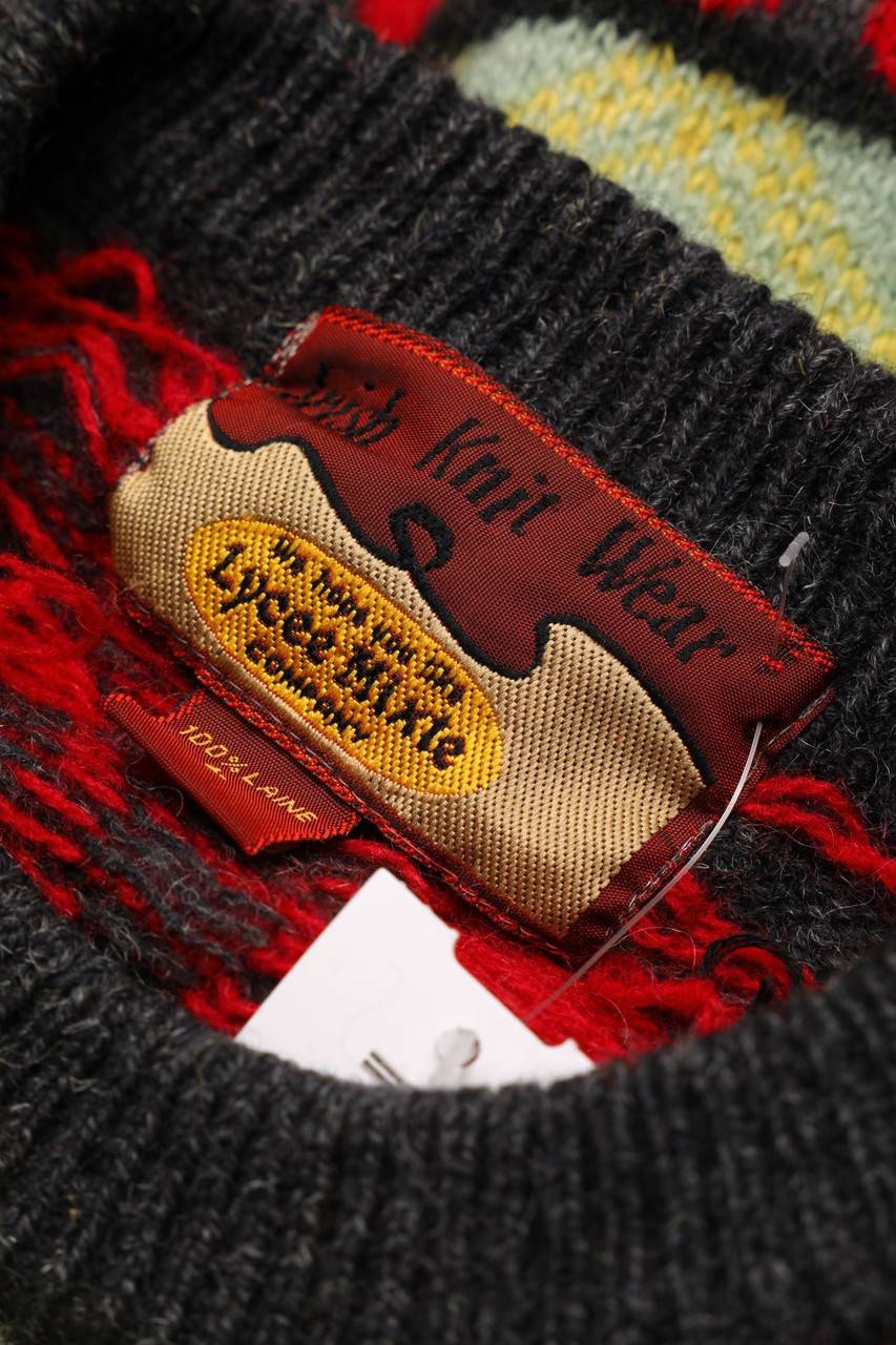 Carou VINTAGE Pullover Aus Wolle Mit Muster