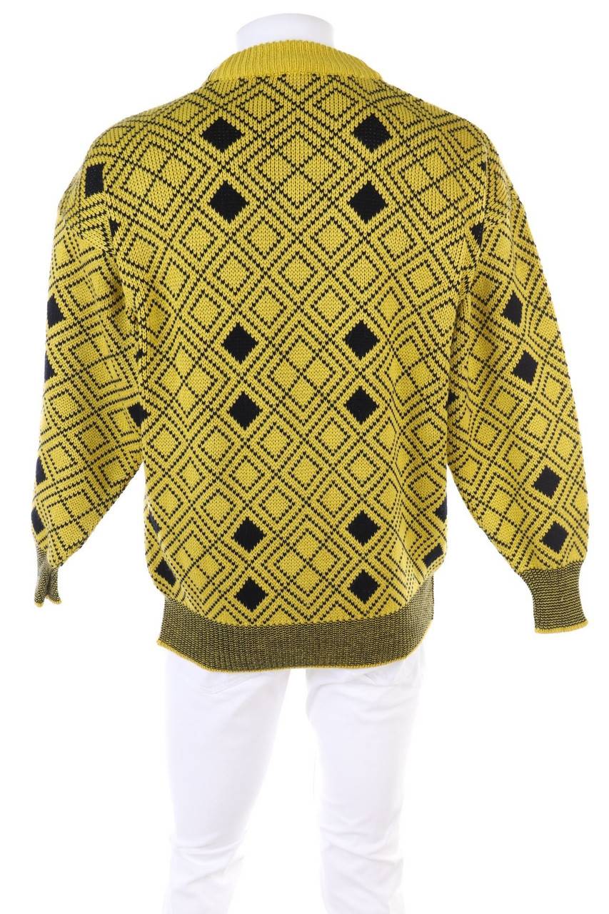 Carou VINTAGE Pullover Mit Geometrischem Muster