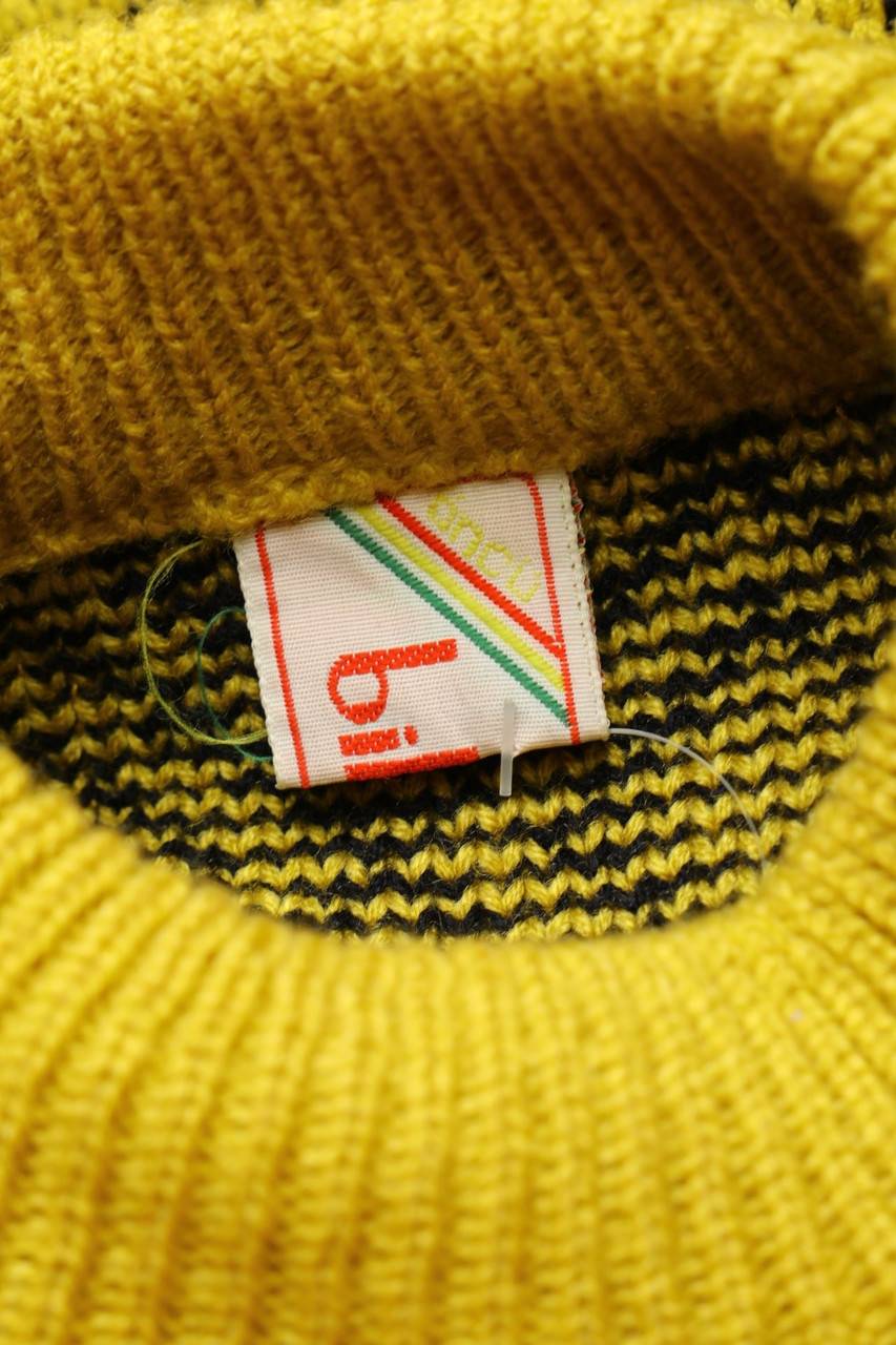 Carou VINTAGE Pullover Mit Geometrischem Muster