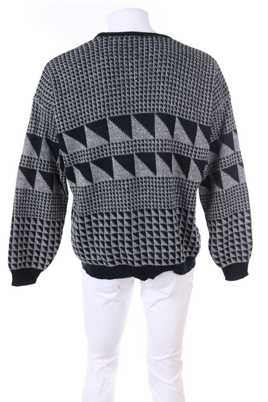 Carou VINTAGE Pullover Mit Geometrischem Muster