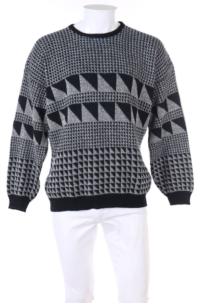 Carou VINTAGE Pullover mit geometrischem Muster