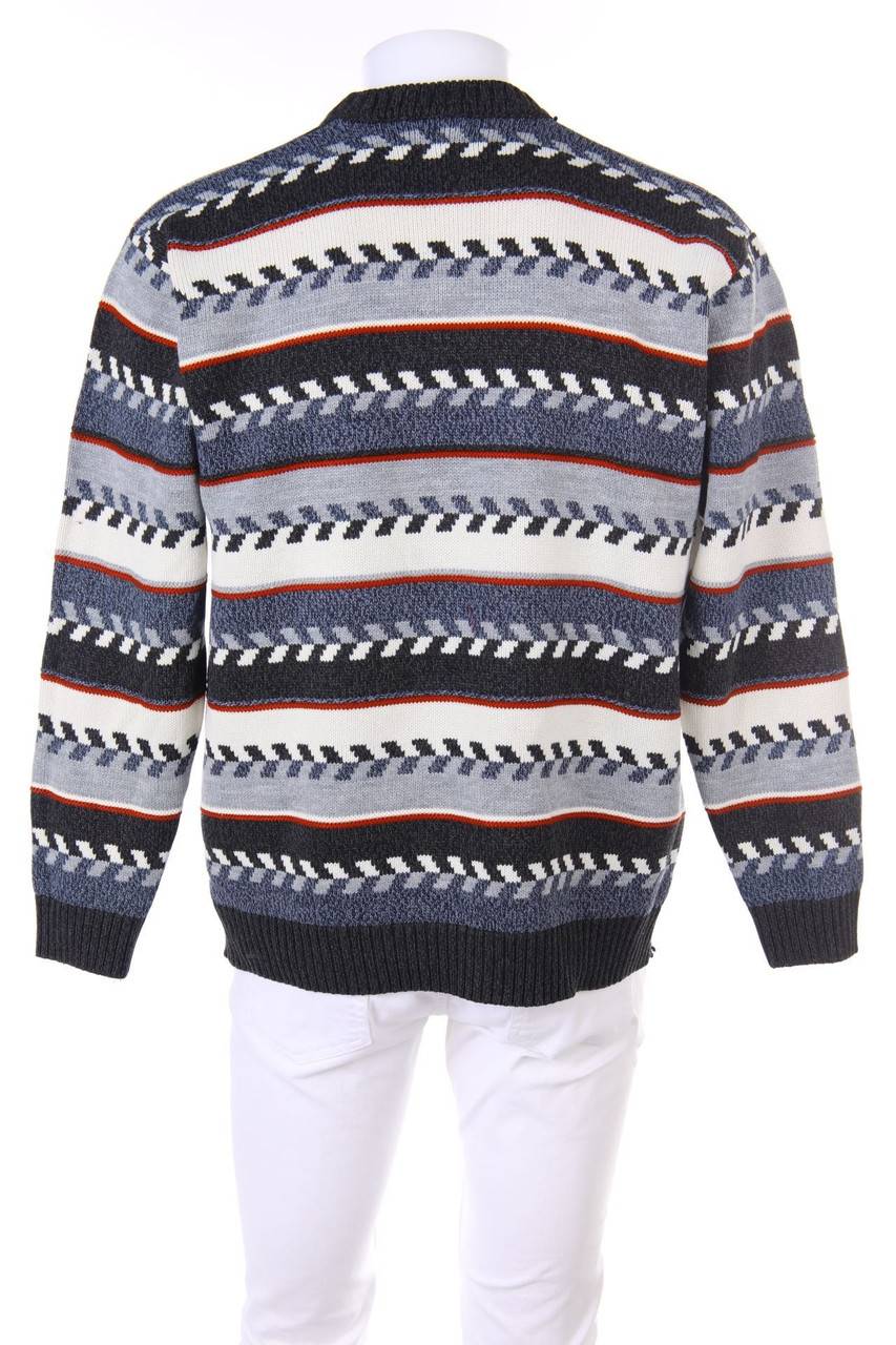 Carou VINTAGE Pullover Mit Geometrischem Muster