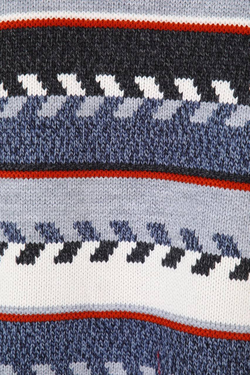 Carou VINTAGE Pullover Mit Geometrischem Muster