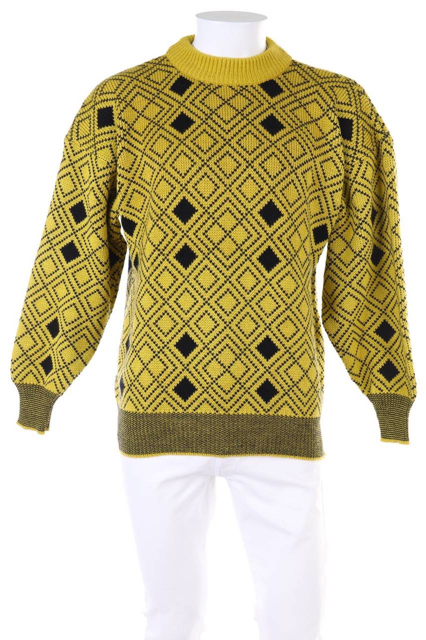Carou VINTAGE Pullover mit geometrischem Muster
