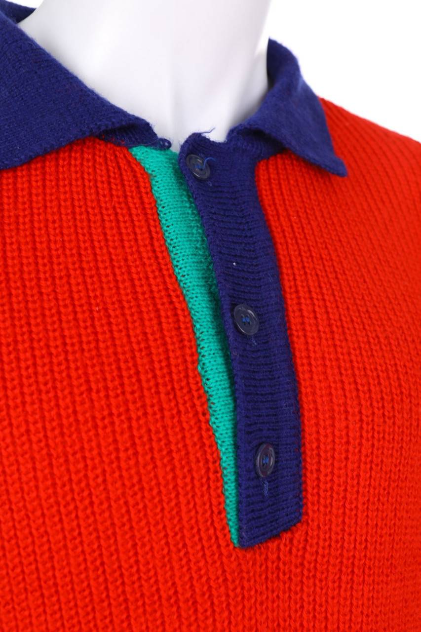 Carou VINTAGE Pullover Mit Kragen