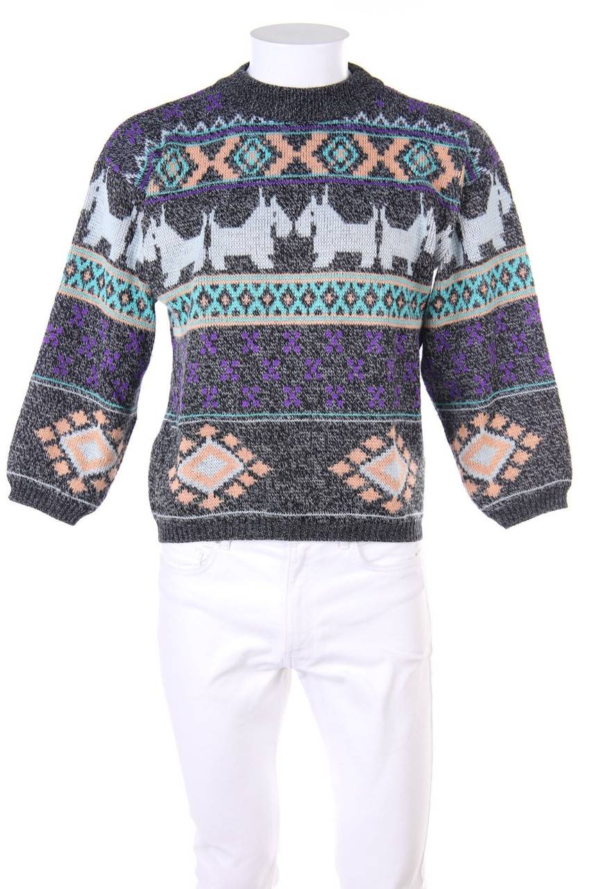 Carou VINTAGE Pullover mit Wolle