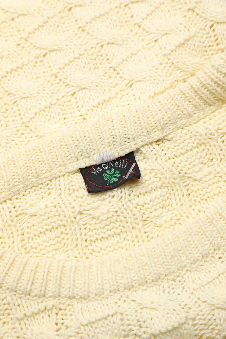Carou VINTAGE Pullover Mit Zopf-Muster