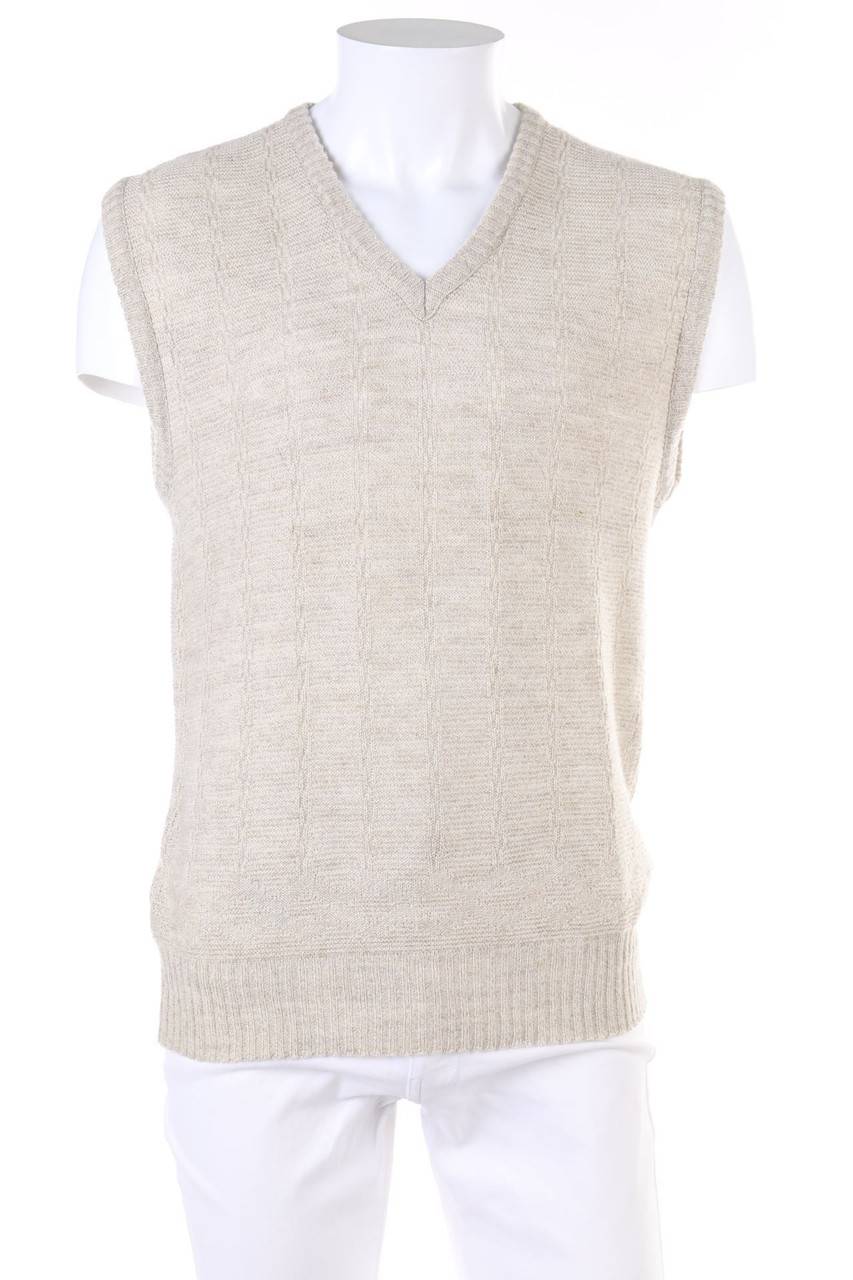 Carou VINTAGE Pullunder aus Leinen-Mix