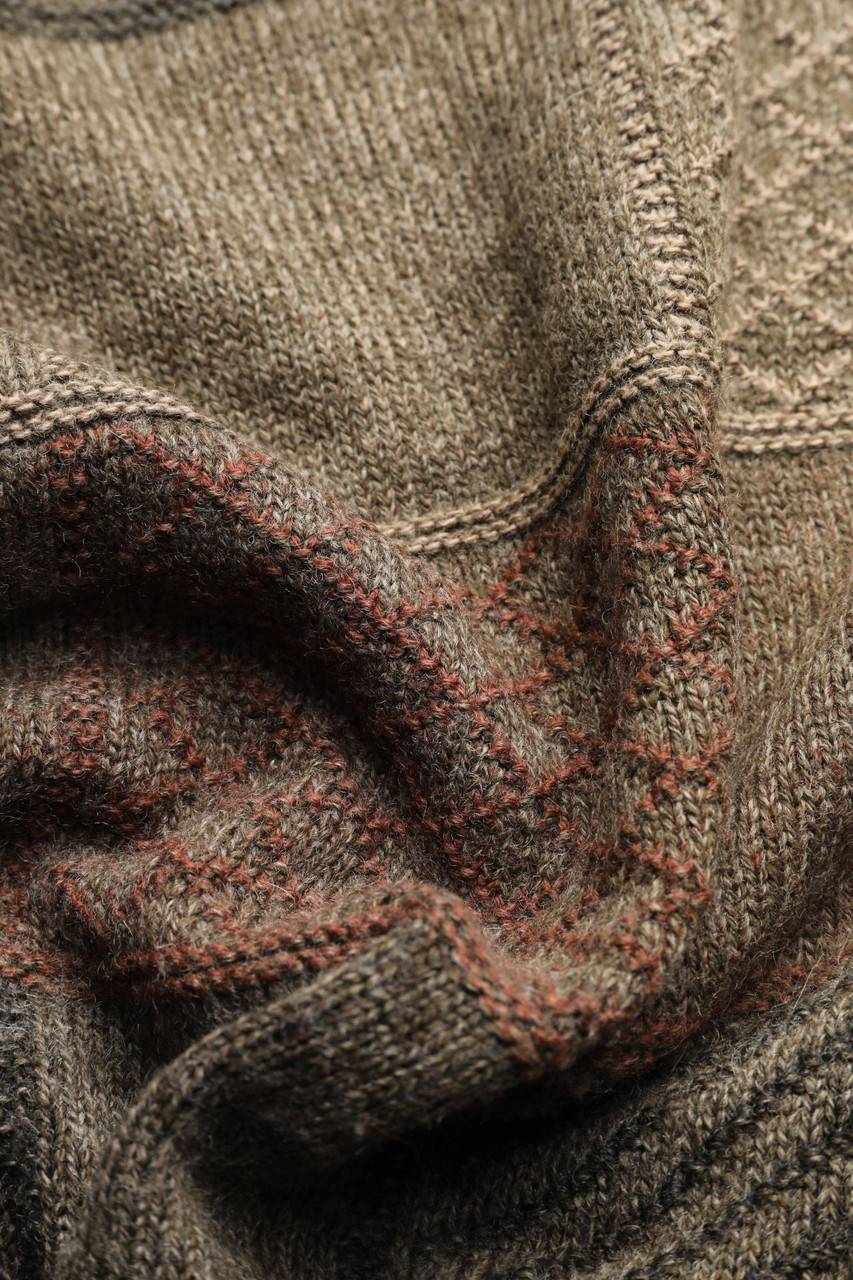 Carou VINTAGE Pullunder Aus Woll-Mix Mit Alpaka