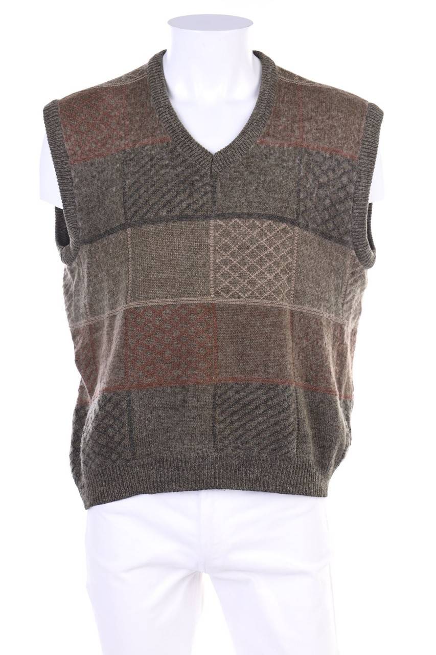 Carou VINTAGE Pullunder aus Woll-Mix mit Alpaka