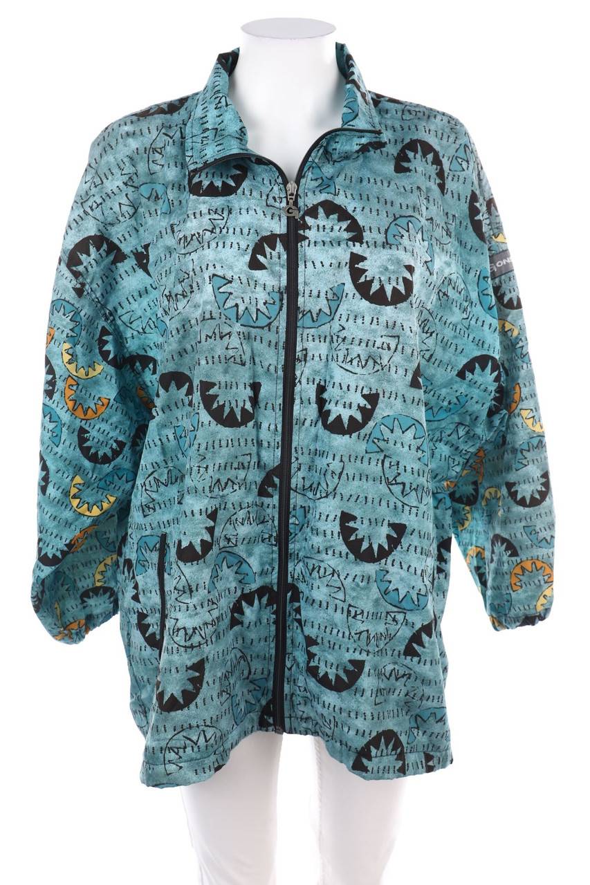 Carou VINTAGE Regen-Jacke mit Muster