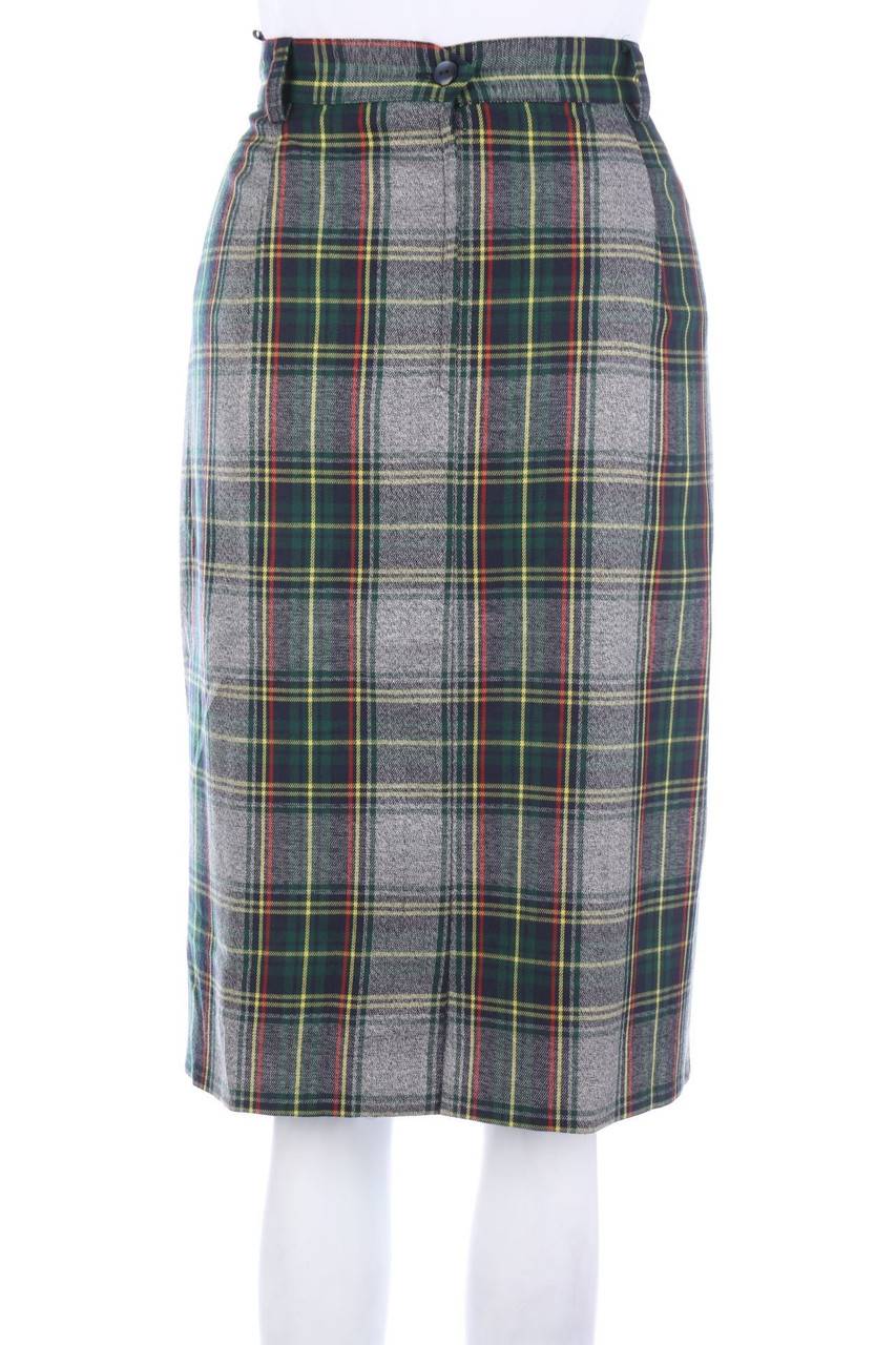 Carou VINTAGE Rock Mit Karo-Muster